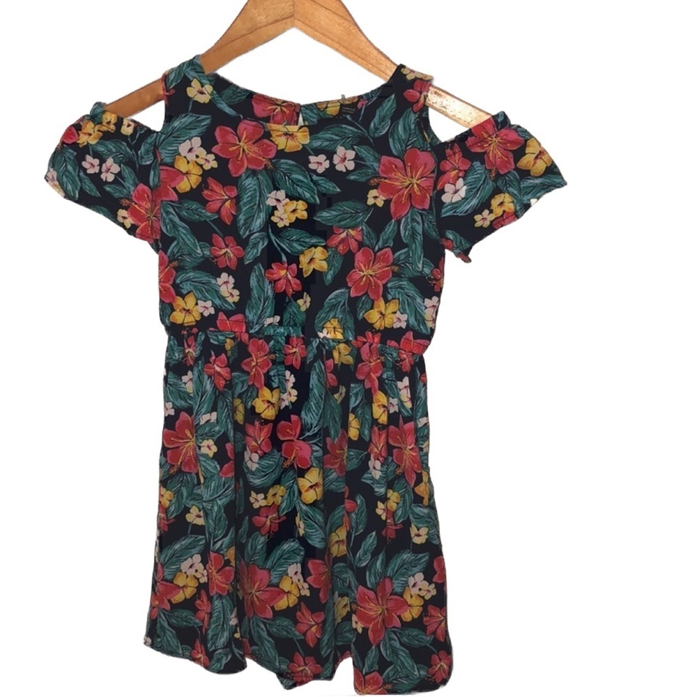 🦚NAUTICA beautiful floral dress size 6 NWT